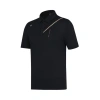 Áo polo nam Le Coq Golf GQ121MTS32 đen - cotton thoáng mát, giá 3,524,727₫