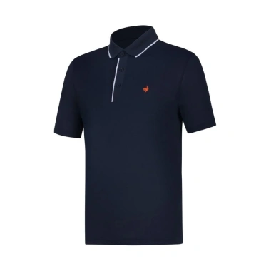 Áo polo nam Le Coq Golf GQ121MTS35 Navy – Giá 2.837.455₫, giảm 18%, chất liệu thoáng mát, phong cách hiện đại Áo polo nam Le Coq Golf GQ121MTS35 Navy – Giá 2.837.455₫, giảm 18%, chất liệu thoáng mát, phong cách hiện đại