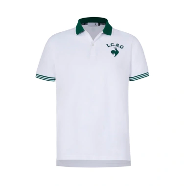 Áo Polo nam Le Coq Golf LG4FHS08MV-WH00 màu trắng, chất liệu thoáng mát, giảm giá còn 1.857.600đ