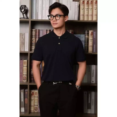Áo polo nam Morus M4 bo tay 100% cotton thoáng mát, thấm hút tốt, chỉ 449.000₫ 3