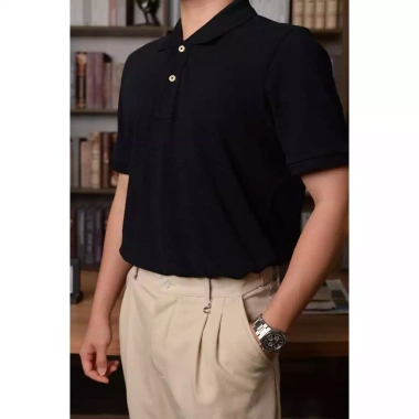 Áo polo nam Morus M4 bo tay 100% cotton thoáng mát, thấm hút tốt, chỉ 449.000₫ 7