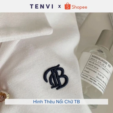 Áo Polo Nữ Cộc Tay Cánh Dơi Thêu Chữ TB Nổi Trước Ngực Tôn Dáng Poly T28 103.000₫ 3