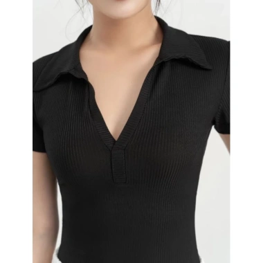 Áo polo trụ tay ngắn phom dài big size - Giá 178.000 VND, chất liệu thoáng mát 2