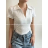 Áo polo trụ tay ngắn phom dài big size - Giá 178.000 VND, chất liệu thoáng mát 6