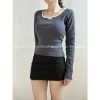 Áo pom dài phối ren cổ U, size lớn, giá 83.300₫, tặng dây chuyền khi mua 2 4