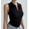 Áo sát nách cổ trụ Polo pom dài sang trọng, big size, tặng dây chuyền cao cấp khi mua 2sp – 68,988₫ 5