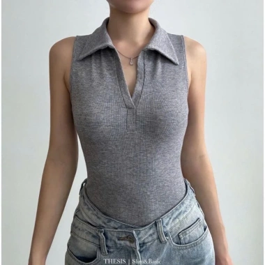 Áo sát nách cổ trụ Polo pom dài sang trọng, big size, tặng dây chuyền cao cấp khi mua 2sp – 68,988₫ 9