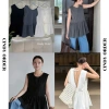 Áo Sát Nách Nữ Somi Top CINDY ORDER Peplum Cut Out Sau Lưng Cotton Hàn Dày Dặn - Giá 390k (Giảm từ 468k) 7