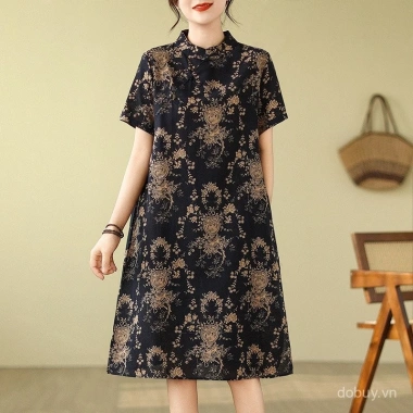 Áo sơ mi dài vintage phong cách Trung Hoa mùa hè cho nữ - Giá ưu đãi 362.286 VND 3 Áo sơ mi dài vintage phong cách Trung Hoa mùa hè cho nữ - Giá ưu đãi 362.286 VND 3