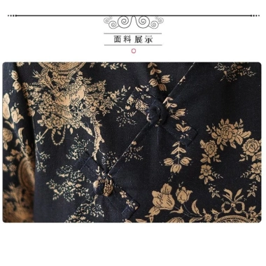 Áo sơ mi dài vintage phong cách Trung Hoa mùa hè cho nữ - Giá ưu đãi 362.286 VND