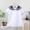 Áo sơ mi học sinh nữ đồng phục cấp 1-2 cổ sen, đồ đi học tiểu học giảm 75.900₫ 3