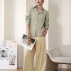 Áo sơ mi kẻ đũi cotton Vintage, thêu logo - giảm giá 160k từ ufo.thebasic 5