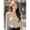 Áo sơ mi nữ Pure Desire 2.024 Slim-Fit cổ vuông dài tay - giảm giá 126.818₫