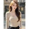 Áo sơ mi nữ Pure Desire 2.024 Slim-Fit cổ vuông dài tay - giảm giá 126.818₫ 3