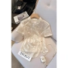 Áo Sơ Mi Nữ Satin Mùa Hè 2.025 Tay Ngắn Vai Đẹp - Giảm giá còn 200k 6