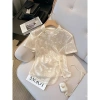Áo Sơ Mi Nữ Satin Mùa Hè 2.025 Tay Ngắn Vai Đẹp - Giảm giá còn 200k 7