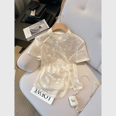 Áo Sơ Mi Nữ Satin Mùa Hè 2.025 Tay Ngắn Vai Đẹp - Giảm giá còn 200k 9 Áo Sơ Mi Nữ Satin Mùa Hè 2.025 Tay Ngắn Vai Đẹp - Giảm giá còn 200k 9