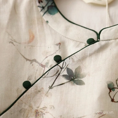 Áo sơ mi nữ Trung Hoa vintage, vải lanh cotton mát mẻ mùa hè - Giá 405.454₫ 6 Áo sơ mi nữ Trung Hoa vintage, vải lanh cotton mát mẻ mùa hè - Giá 405.454₫ 6