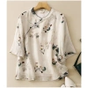 Áo sơ mi nữ Trung Hoa vintage, vải lanh cotton mát mẻ mùa hè - Giá 405.454₫ 9