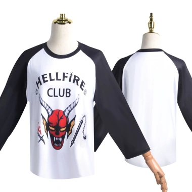 Áo sơ mi tay ngắn và áo thun cosplay Hellfire Club Stranger Things S4 - PS2 giảm giá 124k 4