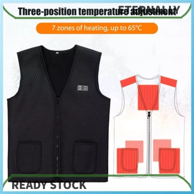 Áo sưởi điện nam ấm áp, dễ giặt – Giá 204.120₫, giảm mạnh cho mùa đông