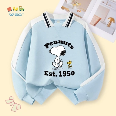 Áo Sweater bé trai và bé gái cổ polo thời trang, in hình, giảm giá 259k (giá gốc 311k) 2