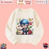Áo Sweater Dài Tay Bé Trai Người Nhện CIUCIU KID Đi Học - Nỉ Vải Da Cá Ấm, Giá 160k 8