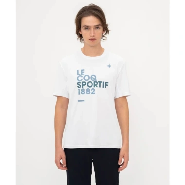 Áo T-Shirt Le Coq Sportif Nam LN5SHT52MV-WH00 – Thoáng khí, Đường may chuẩn, Giảm giá 20% chỉ 941.760₫
