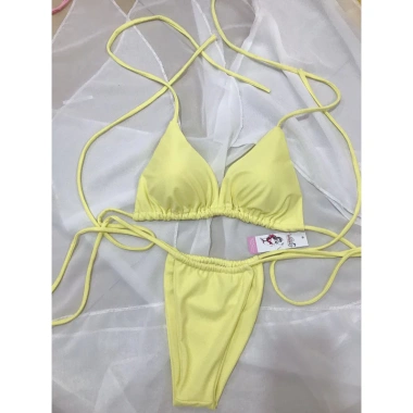 Áo Tắm Bikini 2 Mảnh Dây Nhiều Màu Tam Giác Siêu Đẹp - Giảm 26% còn 109650đ 19