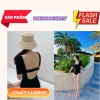 Áo tắm nữ free size hở lưng sexy 1 mảnh, thiết kế quyến rũ đi biển - Giá 199k