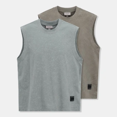 Áo Tank Top Nam ICONDENIM Rust Form Relaxed Giá 264.000 VNĐ, giảm 58.000