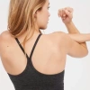 Áo tập gym nữ Aerie 2 lớp dày dặn màu đen, bra thể thao, chất đanh mịn, không bai xù - Giá chỉ 85.000 5