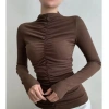Áo TD cổ leo cao cấp vải xịn bigsize - Giảm còn 99k, tặng dây chuyền sang trọng 3
