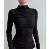 Áo TD cổ leo cao cấp vải xịn bigsize - Giảm còn 99k, tặng dây chuyền sang trọng 4