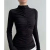 Áo TD cổ leo cao cấp vải xịn bigsize - Giảm còn 99k, tặng dây chuyền sang trọng 5