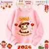 Áo Tết Bé CIUCIU KID Nỉ Sweater 2.026 Bính Ngọ - Mềm Ấm, Giá 160k 7
