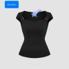 Áo thời trang phối khoen kim loại cao cấp mút & không mút 4 size bigsize - 85.860₫ 3
