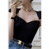Áo thời trang phối khoen kim loại cao cấp mút & không mút 4 size bigsize - 85.860₫ 6