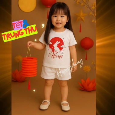 Áo thun bé gái cute in hình ngộ nghĩnh 5D cotton - Giá 55.200₫, khuyến mại hấp dẫn 2