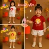 Áo thun bé gái cute in hình ngộ nghĩnh 5D cotton - Giá 55.200₫, khuyến mại hấp dẫn 8
