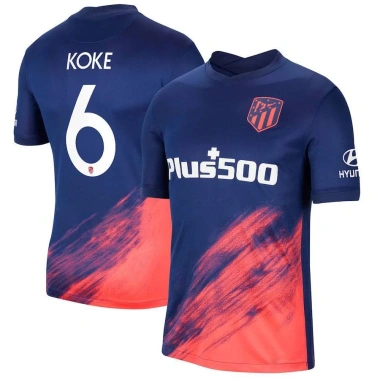 Áo thun bóng đá Atletico Madrid 2.022 in Griezmann, João Félix, Suárez - Dáng rộng size lớn, giá 155k