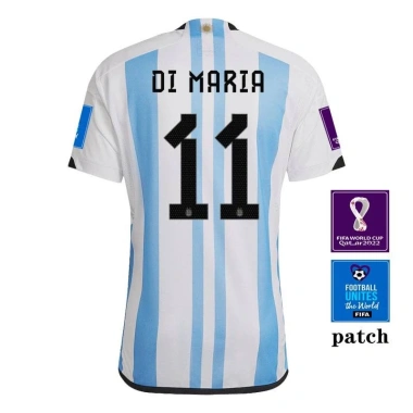 Áo thun bóng đá jersey Argentina vô địch World Cup 2.022-2.023 - Messi và đồng đội