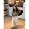 Áo thun dài tay Fuguo Girls xuân hè sọc đáy hoạt hình, áo len trẻ em, giảm 50% 318.677₫ 2
