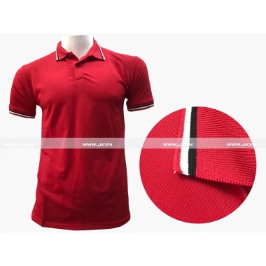 Áo Thun Đồng Phục 3 Sọc Sẵn Hàng Đỏ Vàng Cam: Giá Ưu Đãi 110k, Chất Lượng Cao