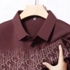 Áo thun ngắn tay ve mùa hè Business Casual POLO Ice Silk màu trơn 25.5-15 2