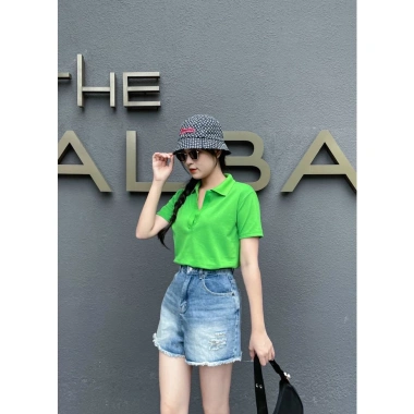 Áo thun nữ cổ trụ Zara 2.022 - VNXK cotton cá sấu, đẹp xịn, chỉ 199k 2 Áo thun nữ cổ trụ Zara 2.022 - VNXK cotton cá sấu, đẹp xịn, chỉ 199k 2