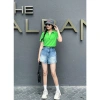 Áo thun nữ cổ trụ Zara 2.022 - VNXK cotton cá sấu, đẹp xịn, chỉ 199k 3