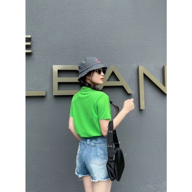 Áo thun nữ cổ trụ Zara 2.022 - VNXK cotton cá sấu, đẹp xịn, chỉ 199k