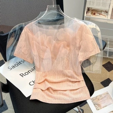 Áo thun nữ slim fit 3D hoa nổi đa năng thời trang 2.025, chỉ 230.516 VND giảm 17% 3 Áo thun nữ slim fit 3D hoa nổi đa năng thời trang 2.025, chỉ 230.516 VND giảm 17% 3