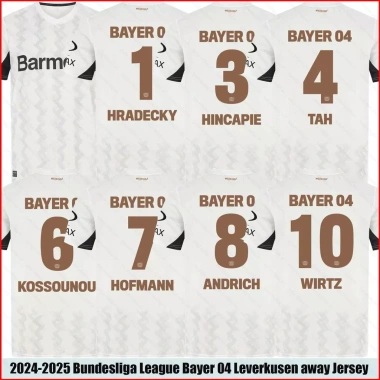 Áo Thun Sân Khách Bayer 04 Leverkusen Bundesliga – Giá 168.480 VND, Giảm Sốc